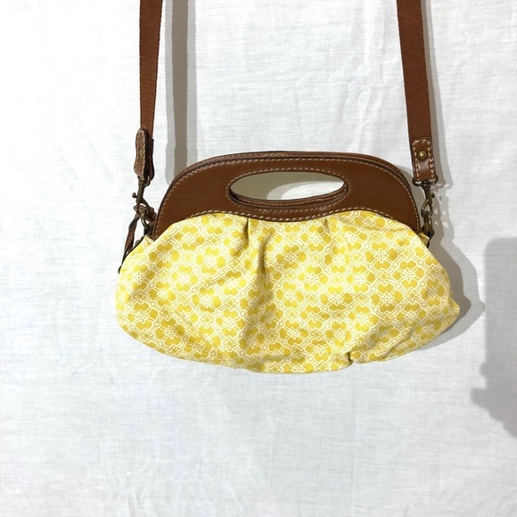 Fossil Bags Fossil Crossbody Purse Mustard Yellow Color Poshmark